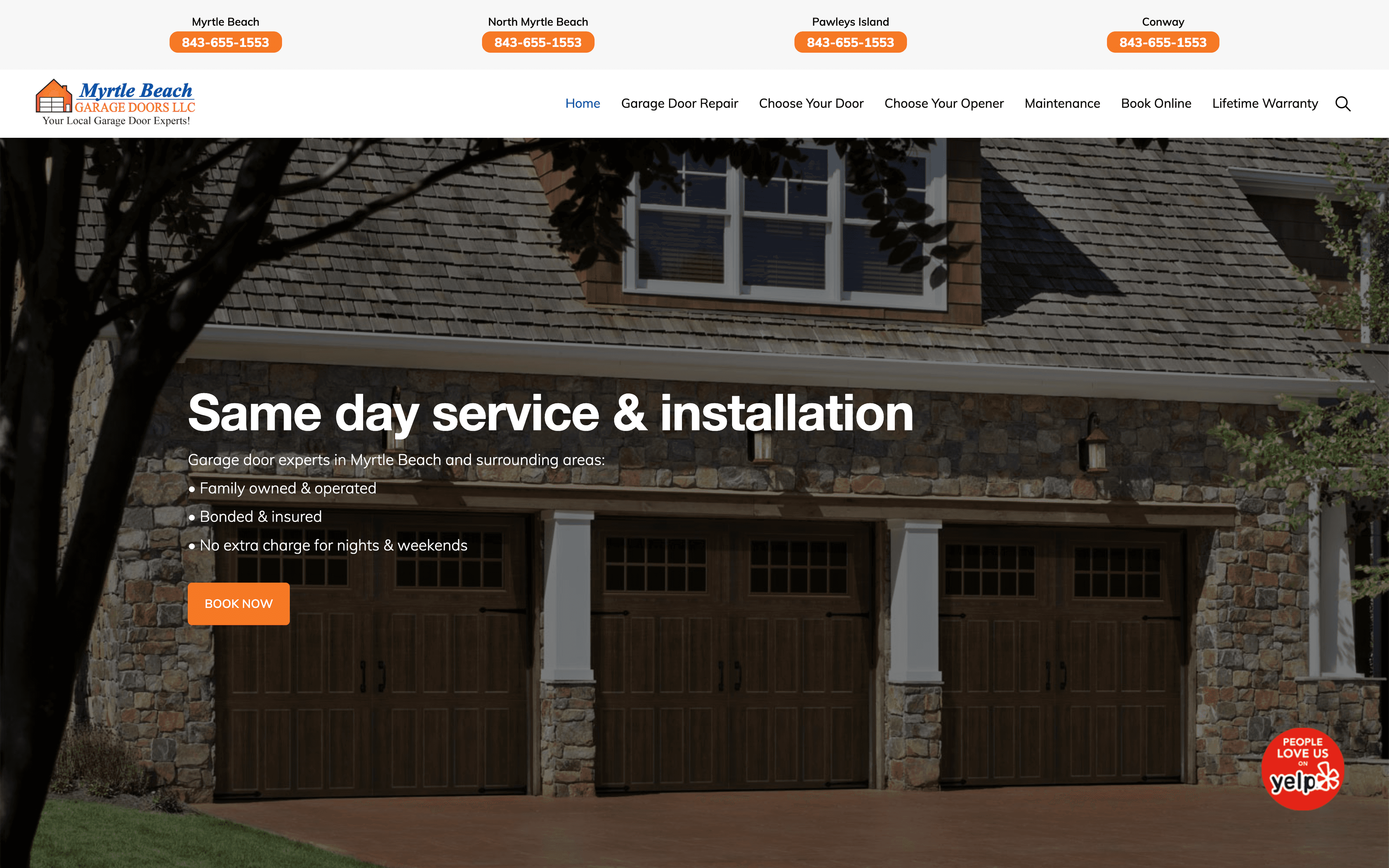 Myrtle Beach Garage Doors LLC